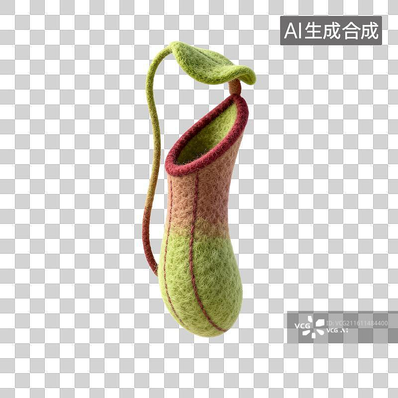 【AI数字艺术】猪笼草造型图片素材