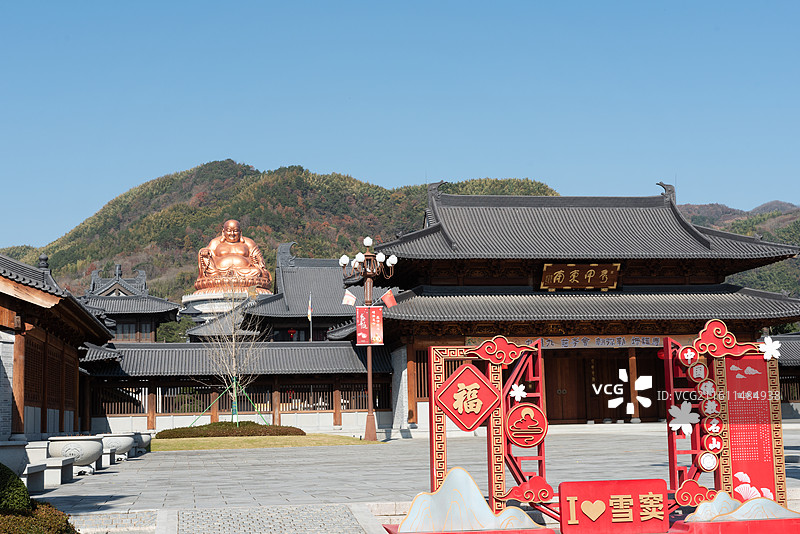 雪窦山-雪窦寺图片素材