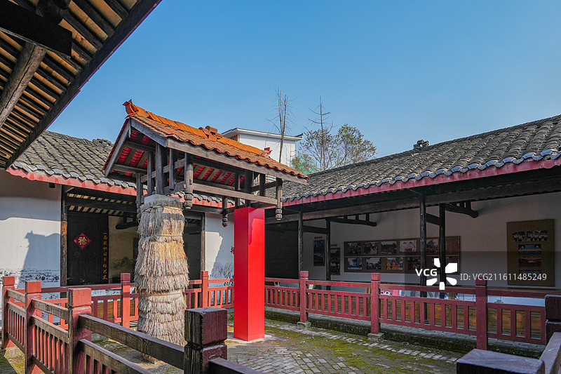 中国四川成都郫都区战旗村图片素材