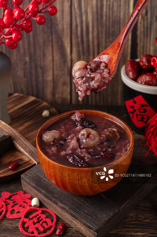 传统美味腊八粥图片素材