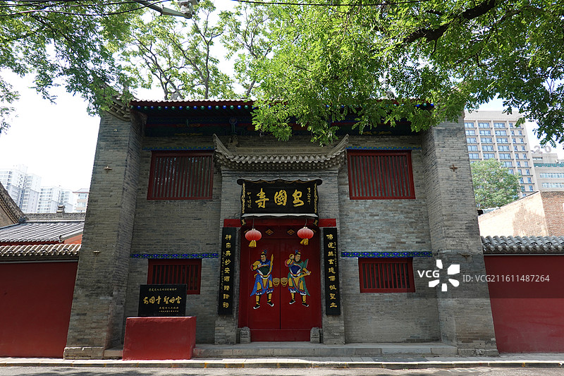 陕西省咸阳市渭城区安国寺戏楼图片素材