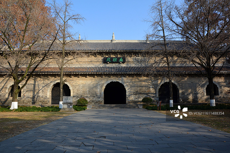 南京灵谷寺景区无梁殿图片素材
