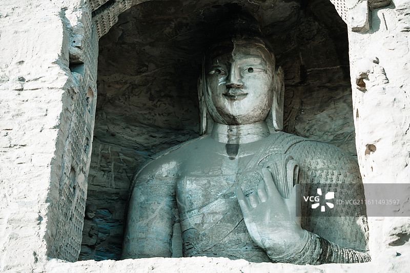 中国山西大同世界文化遗产云冈石窟高清图片图片素材