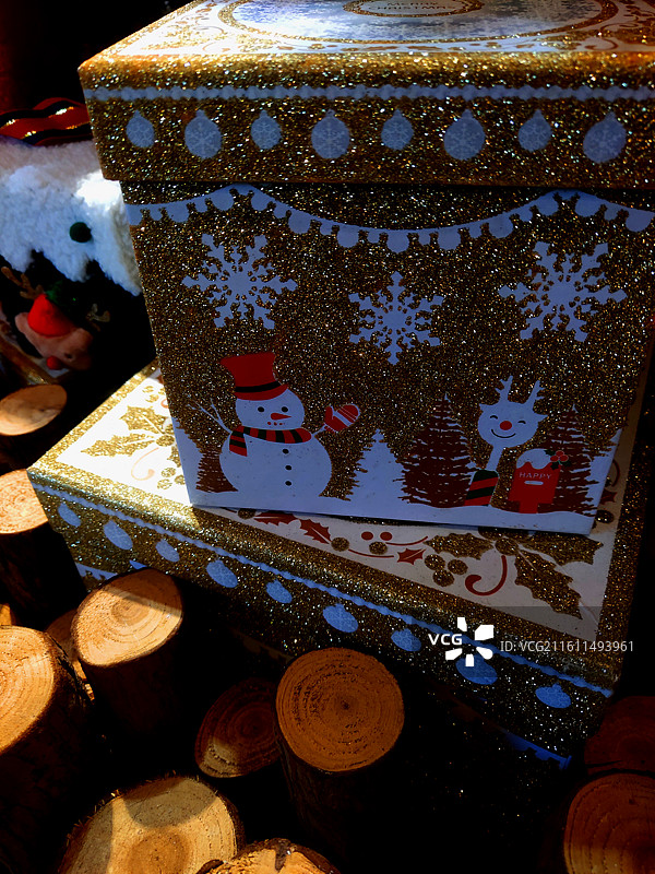 圣诞节、圣诞树、装饰、物料、喜庆图片素材