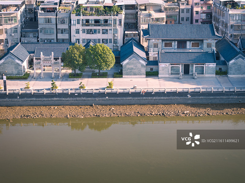 中国广东广州，海珠区石基村，黄埔古港，古代海上丝绸之路发祥地图片素材