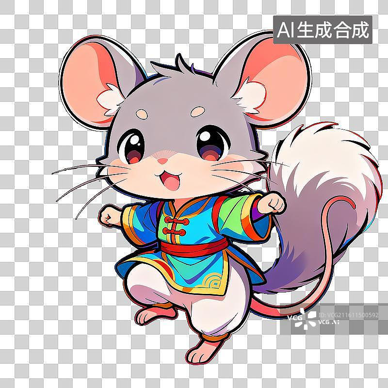 【AI数字艺术】生肖鼠图片素材