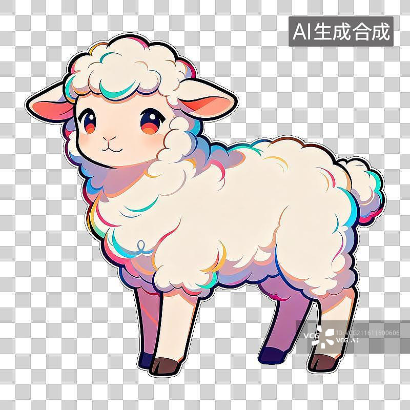 【AI数字艺术】生肖羊图片素材