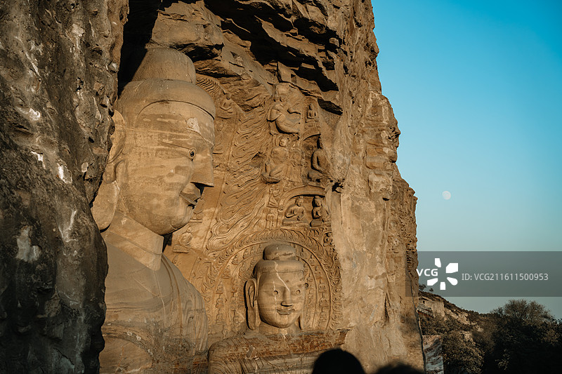 中国山西大同世界文化遗产云冈石窟高清图片图片素材