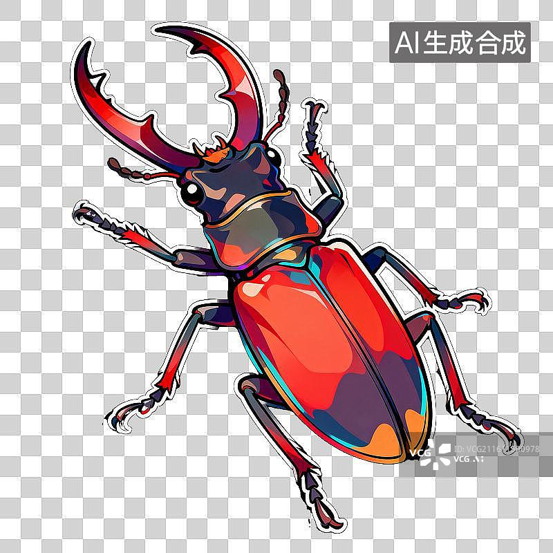 【AI数字艺术】天牛图片素材