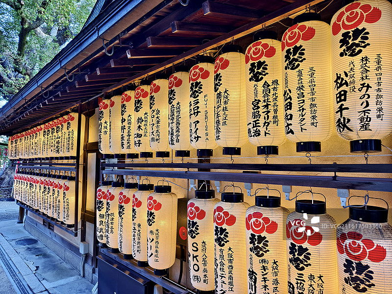 日本大阪府大阪市，住吉大社图片素材