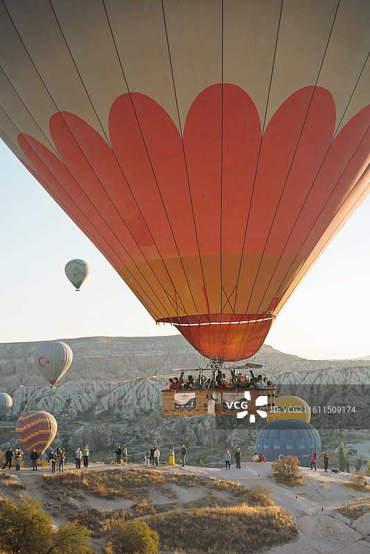 卡帕多奇亚热气球图片素材