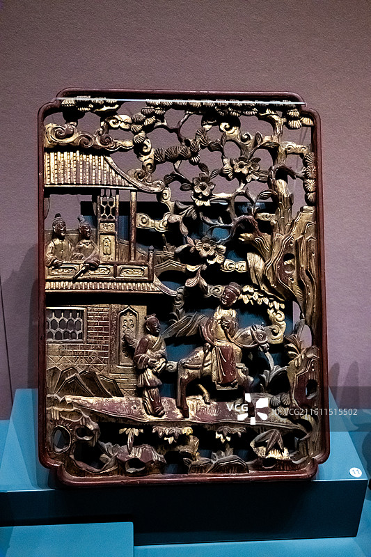 闽南金漆木雕建筑图片素材