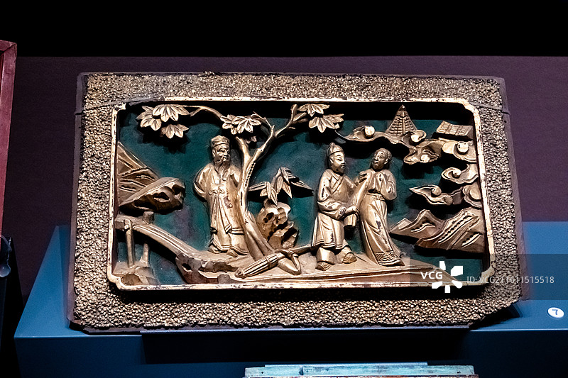 闽南金漆木雕建筑图片素材