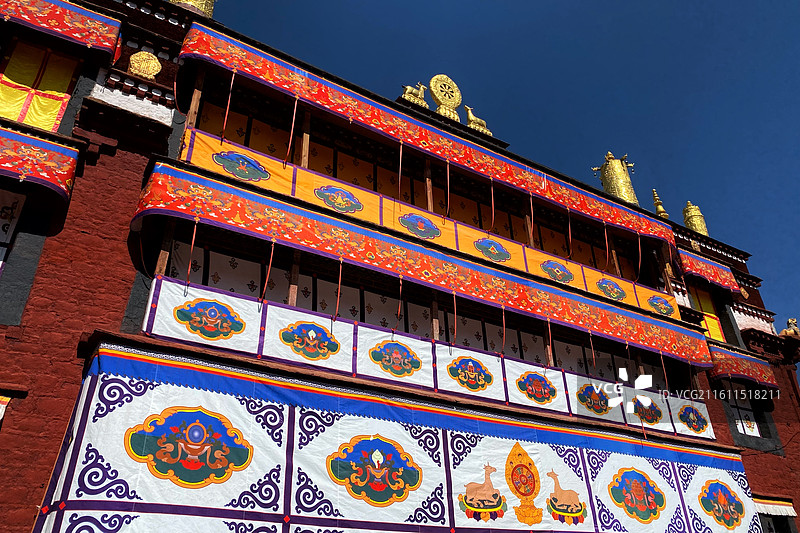 拉萨小昭寺图片素材