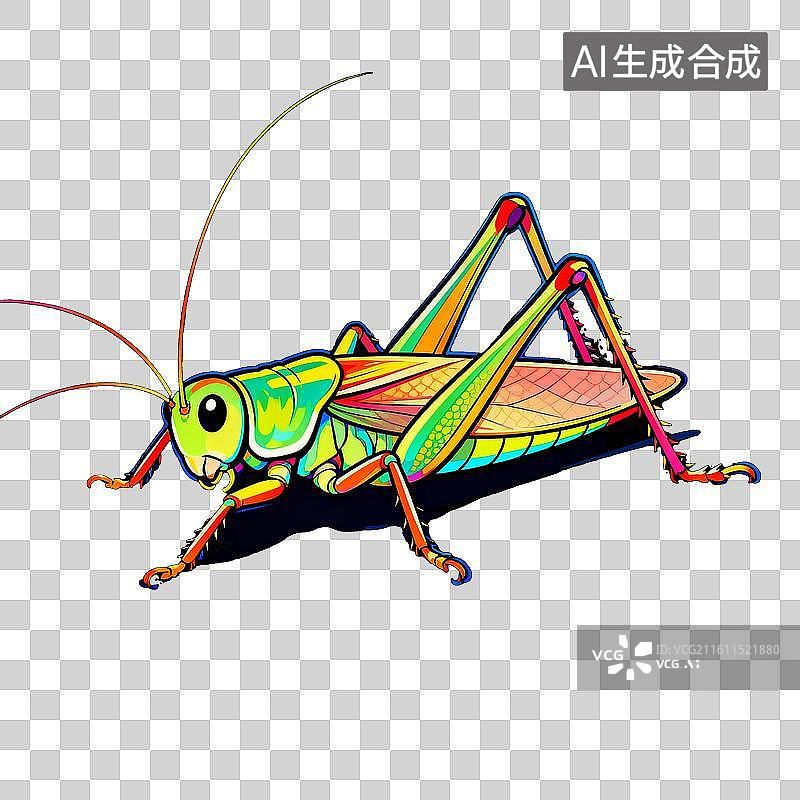 【AI数字艺术】蟋蟀图片素材