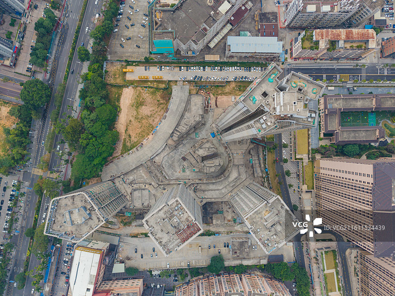 广东省东莞市，东城区，丰华汇，在建高端商品房图片素材