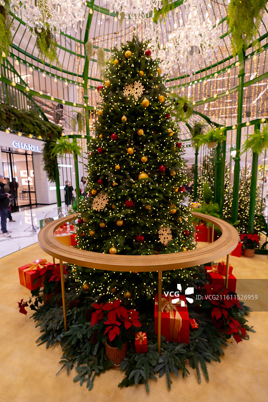 圣诞节节日装扮圣诞节礼物图片素材