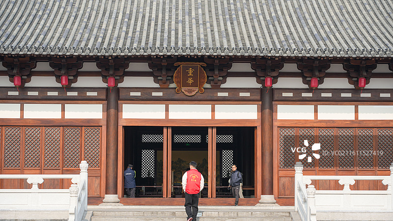 杭州德寿宫遗址博物馆建筑外观图片素材