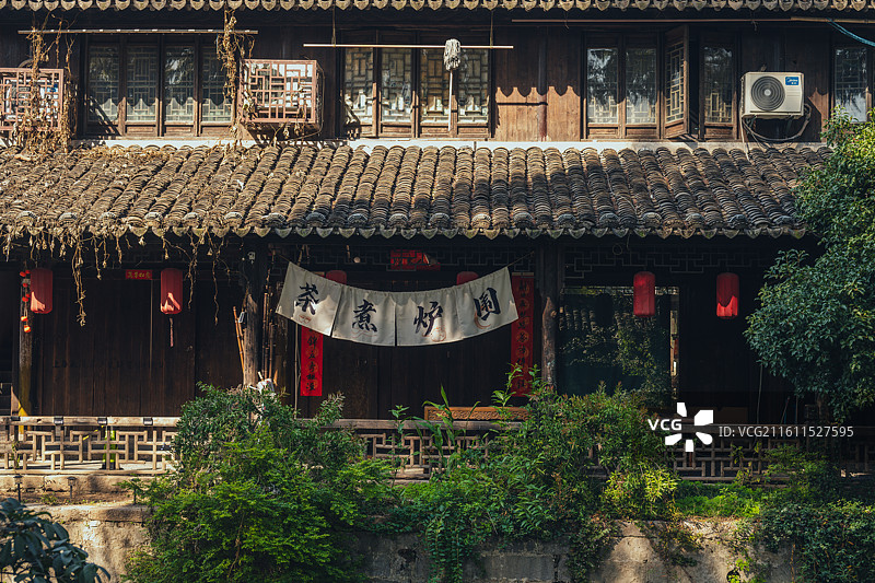 上海枫泾古镇图片素材