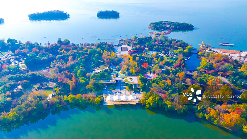 江苏省宿迁市骆马湖图片素材