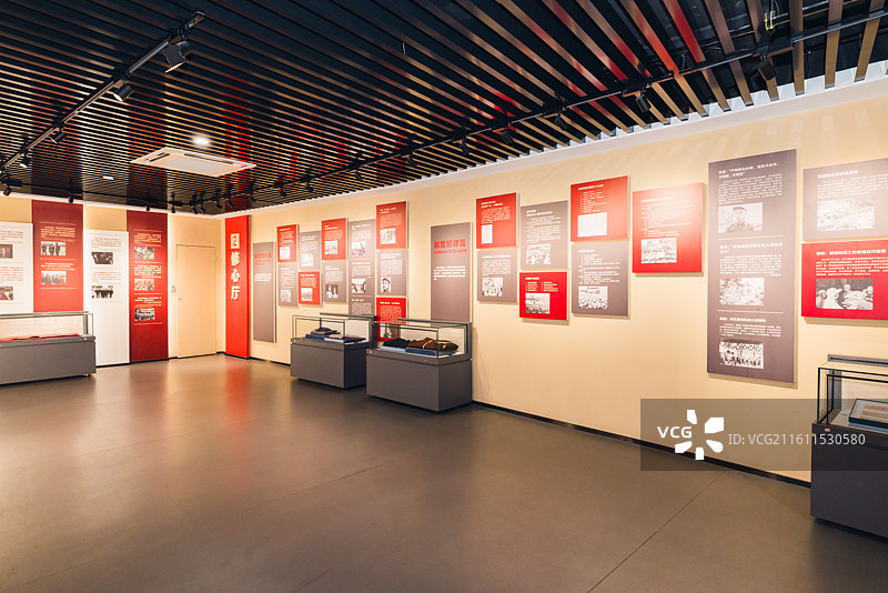 江苏常州溧阳市竹箦镇水西村的新四军江南指挥部纪念馆图片素材