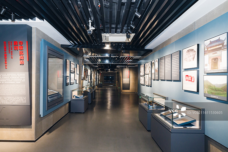 江苏常州溧阳市竹箦镇水西村的新四军江南指挥部纪念馆图片素材