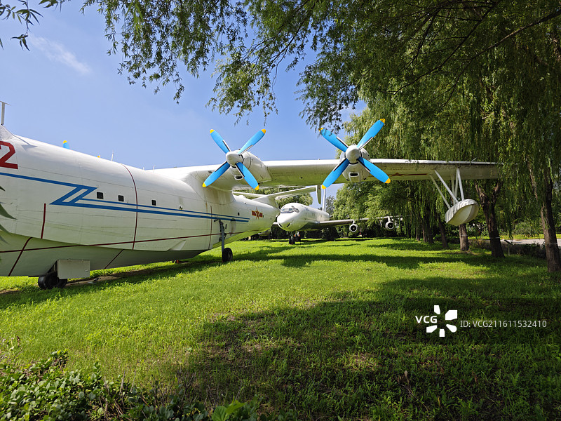 北京中国航空博物馆飞机导弹军事武器展览图片素材