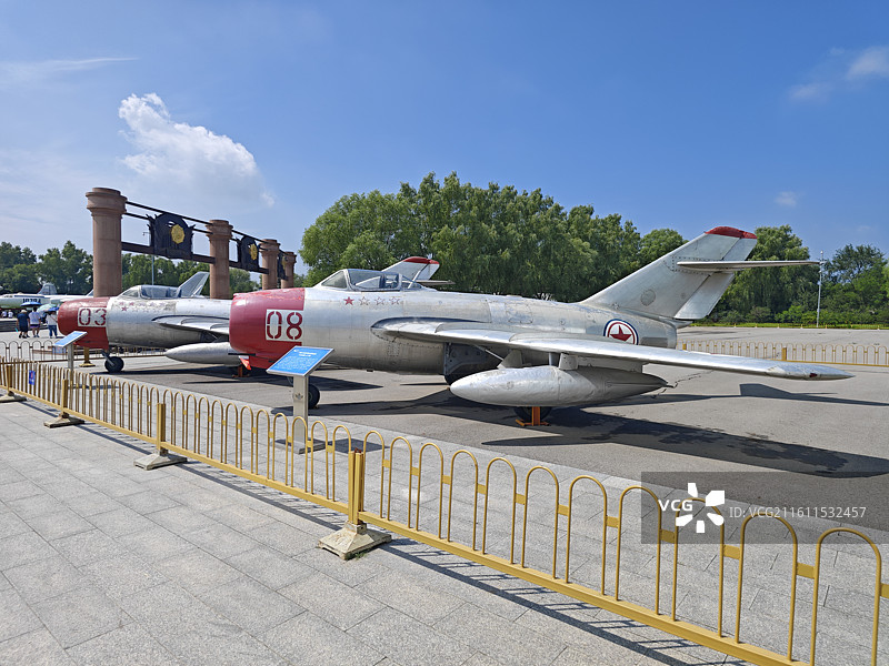 北京中国航空博物馆飞机导弹军事武器展览图片素材