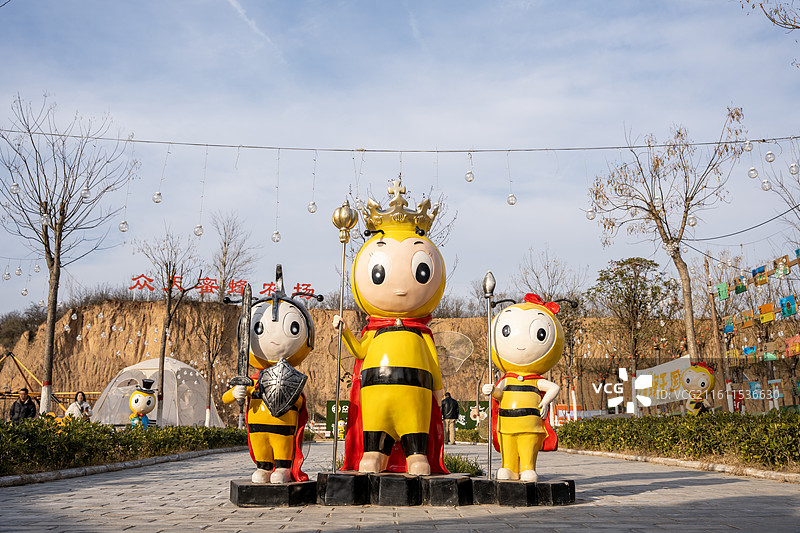 西安市阎良区中华蜂趣园图片素材