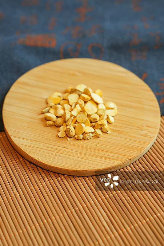 中药材法半夏图片素材