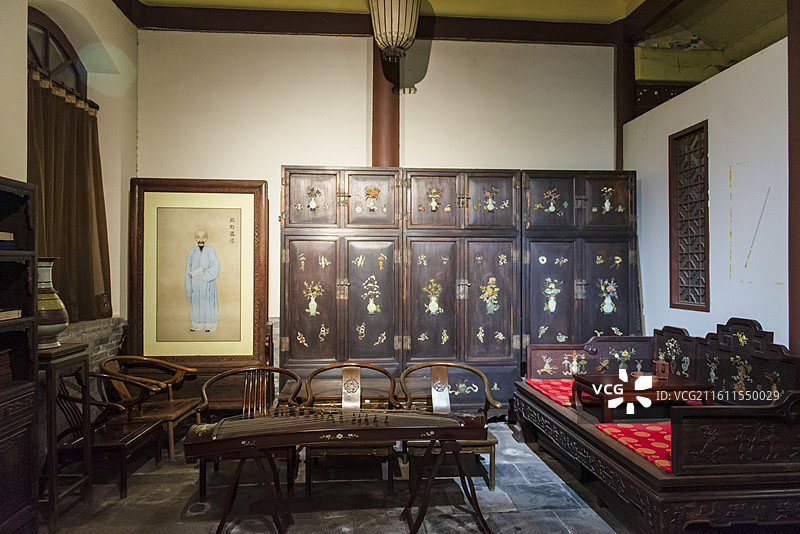 北京西城区纪晓岚故居实拍图片素材