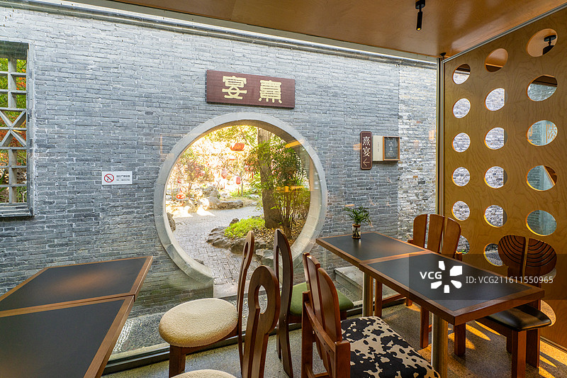 扬州重构冰瓯馆百年老宅民宿图片素材