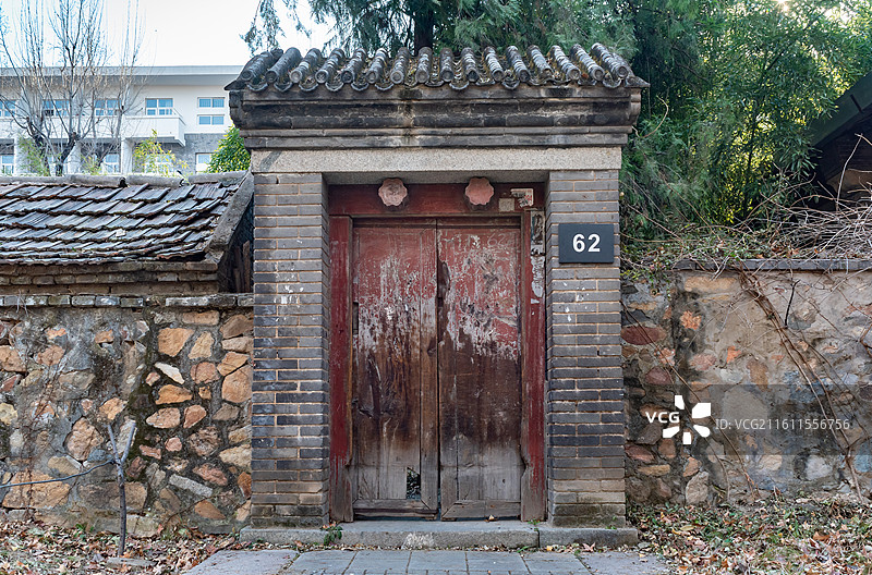 北京大学燕南园62号社会学家雷洁琼逻辑学家王宪钧文学史家林庚故居洋楼图片素材