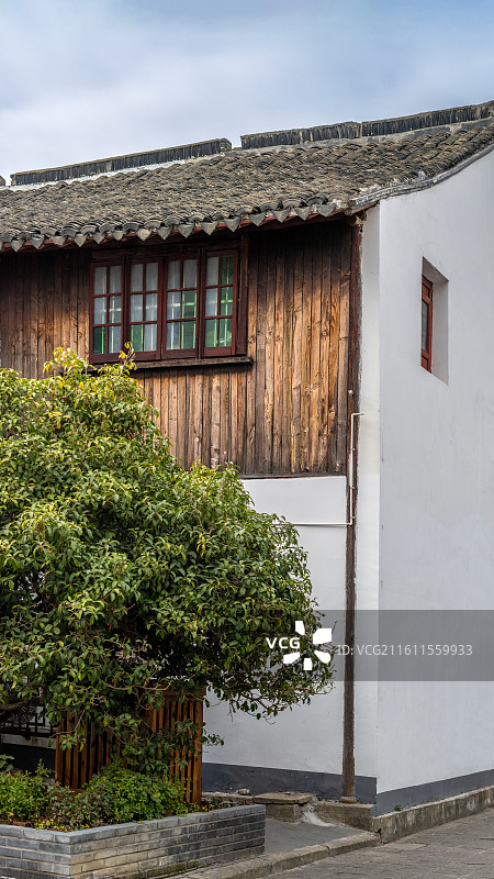 江南徽派建筑图片素材