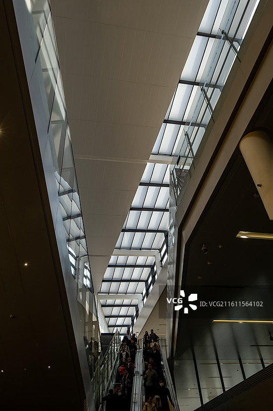 上海市浦东国际机场内景图片素材