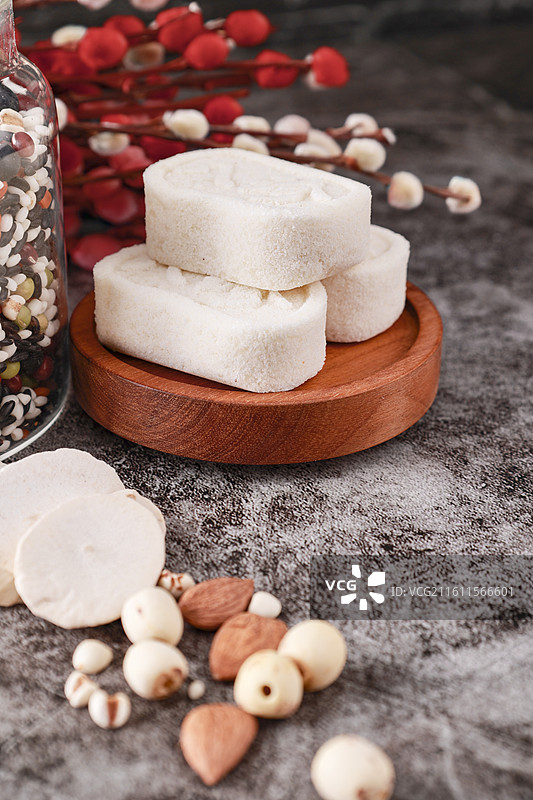 八珍糕 中国传统小吃点心美食图片素材