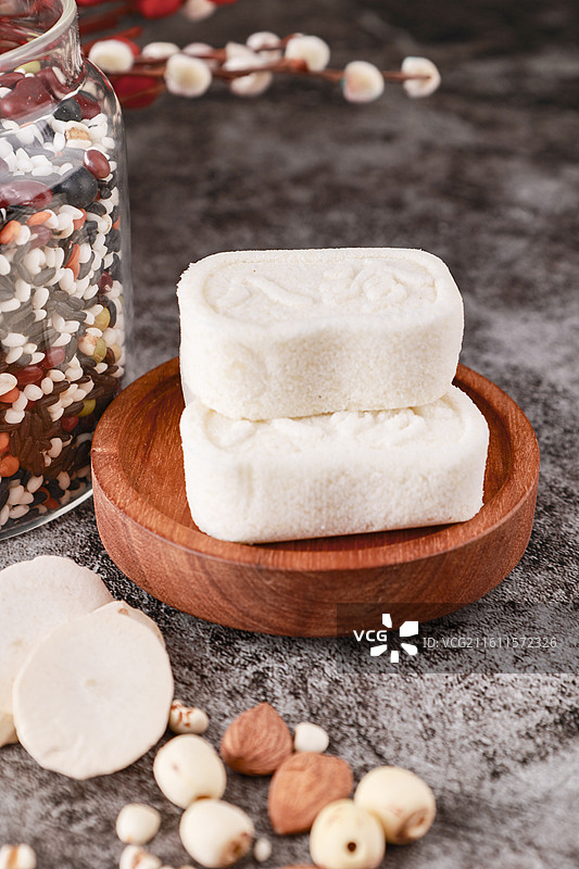 八珍糕 中国传统小吃点心美食图片素材