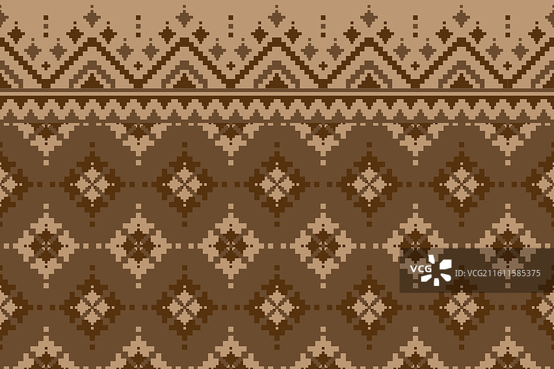 棕色织物，墨西哥风格，几何，民族风图片素材