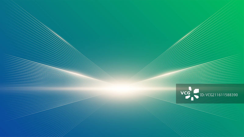 蓝绿色抽象线条背景图片素材