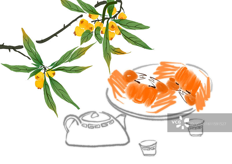 美食 螃蟹 大闸蟹 黄酒 酒文化 水墨 中国风 自然 文学 诗意 图画书图片素材