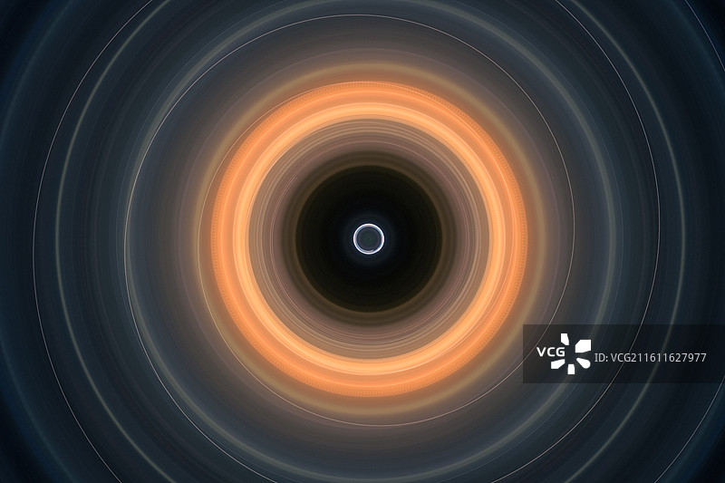 正上方视角道路路口圆形光绘创意摄影图片素材