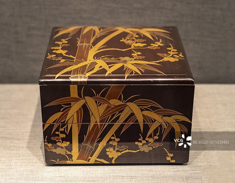 19世纪 莳绘四段重箱 南京博物院图片素材