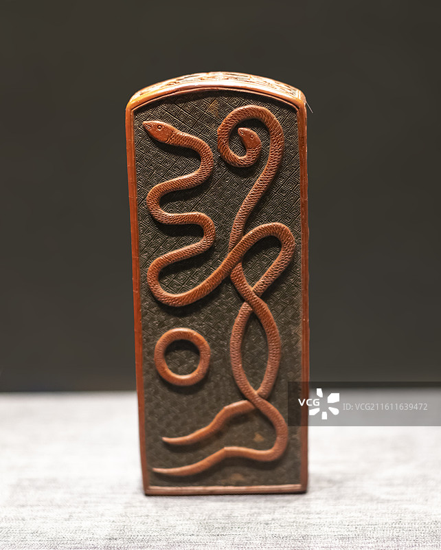 明 剔红清微法系令牌令面 南京博物院图片素材