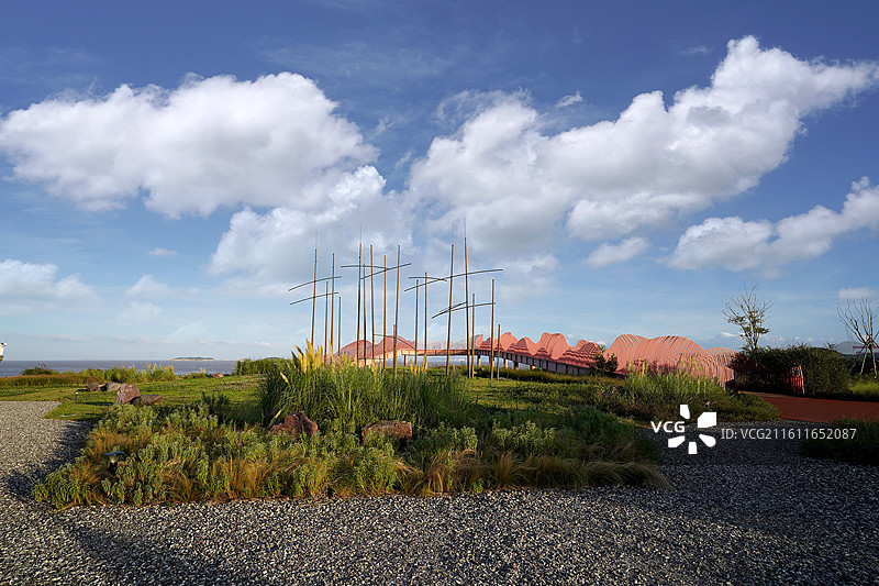 浙江省舟山市岱山县牛轭島图片素材