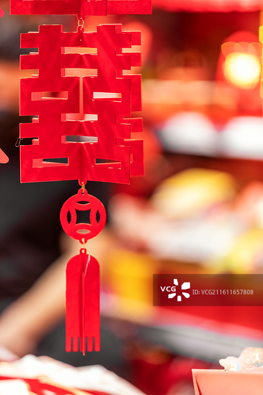 中国年元素，双喜，喜字，结婚，喜庆图片素材