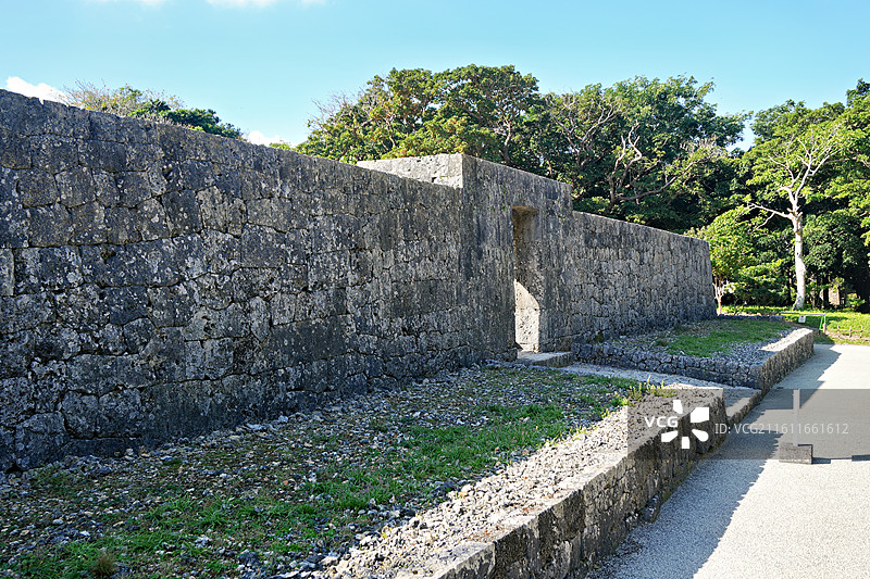 日本冲绳县那霸市，世界文化遗产玉陵（第二尚氏王朝历代陵墓）图片素材