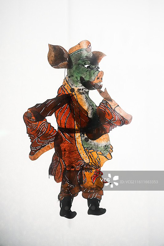 成都博物馆5层皮影馆精品皮影图片素材