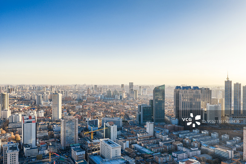 天津解放桥，天津站，航拍天津，天津城市天际线，城市背景，金融背景，汽车背景，天津之眼，天津金融区图片素材