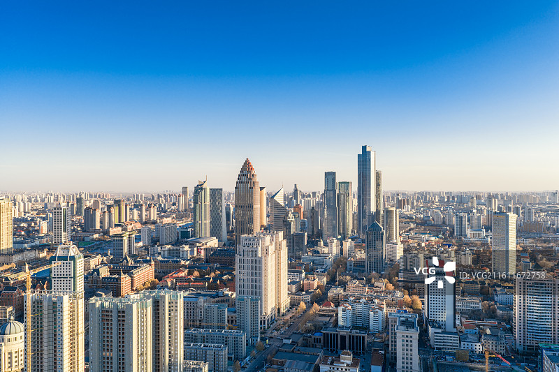 天津解放桥，天津站，航拍天津，天津城市天际线，城市背景，金融背景，汽车背景，天津之眼，天津金融区图片素材