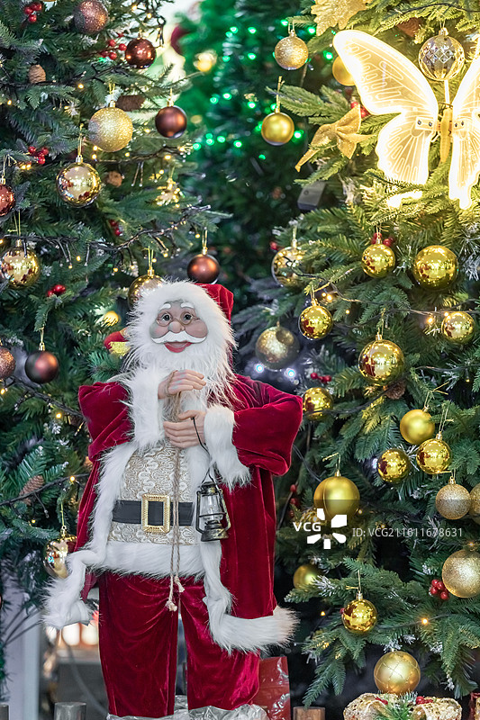 圣诞题材，雪花，新年，元旦,圣诞树，圣诞老人图片素材